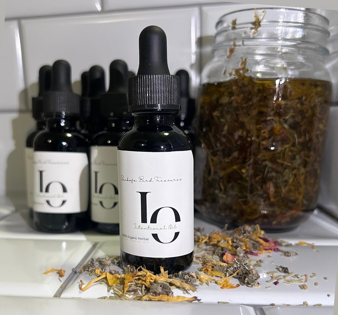 100% Organic Herbal -Intentional Oil